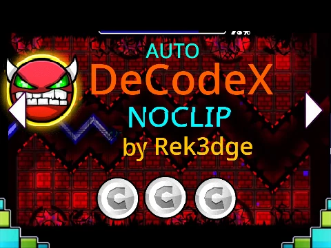 Geometry Dash DeCodeX NoClip Auto