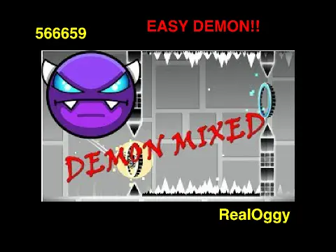 Geometry Dash Demon Mixed Remix