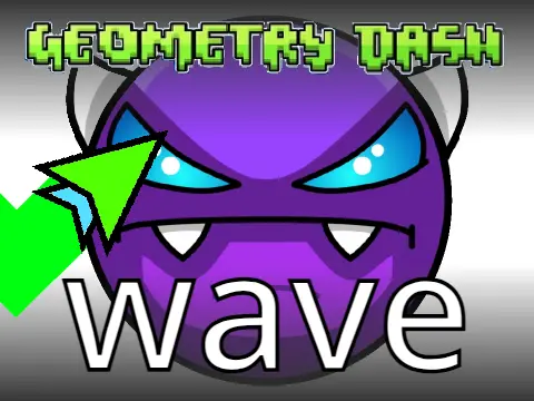 Geometry Dash Easy Demon Wave Buffed