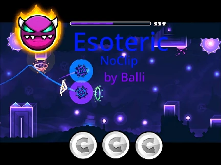 Geometry Dash Esoteric NoClip