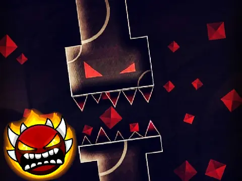 Geometry Dash Extreme Wave Demon