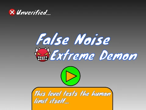 Geometry Dash False Noise Top Demon