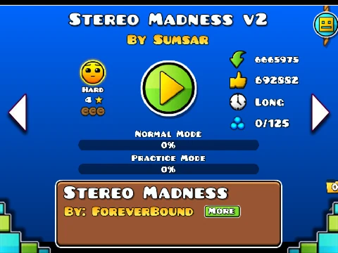 Geometry Dash Stereo Madness v Auto
