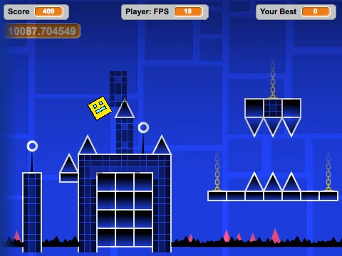 Geometry Dash v Demon Jumper Easy Demon