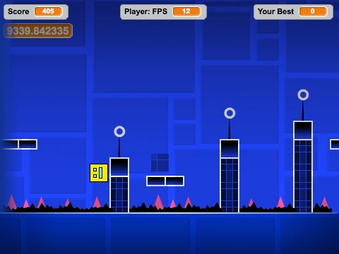 Geometry Dash v Hell Demon Levels