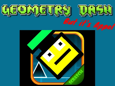 Apple in Geometry Dash v