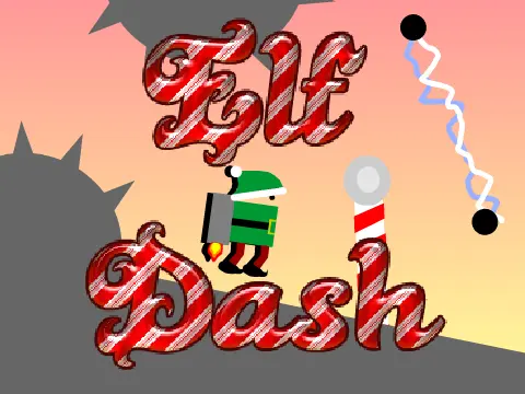 Elf Dash Fast Platformer Challenge