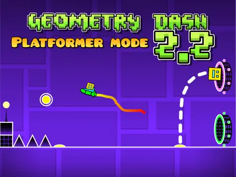 Geometry Dash 2.2 Platformer Mode