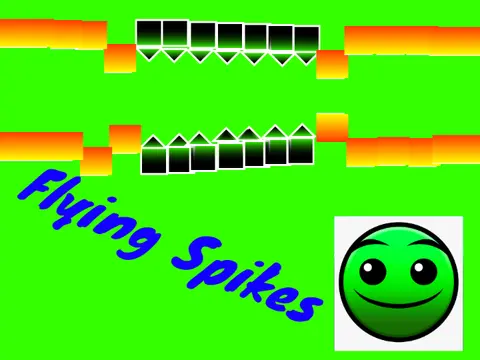 Geometry Dash Flying Spikes