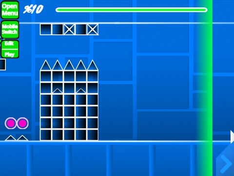 Geometry Dash Mini Wave Spam Challenge