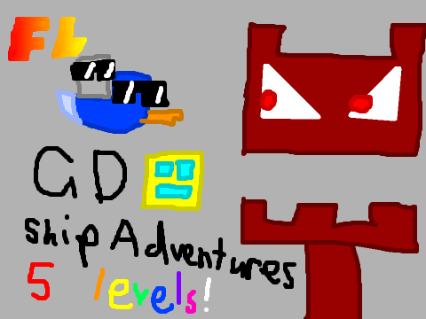 Geometry Dash Ship Adventures