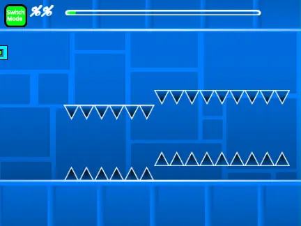 Geometry Dash Ship Challenge v