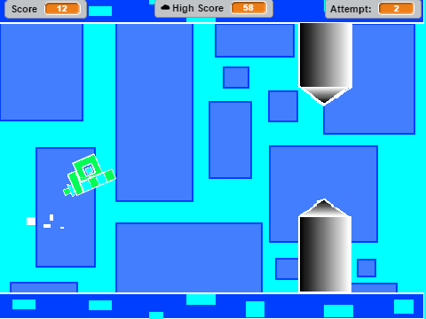 Geometry Dash Ship Challenge