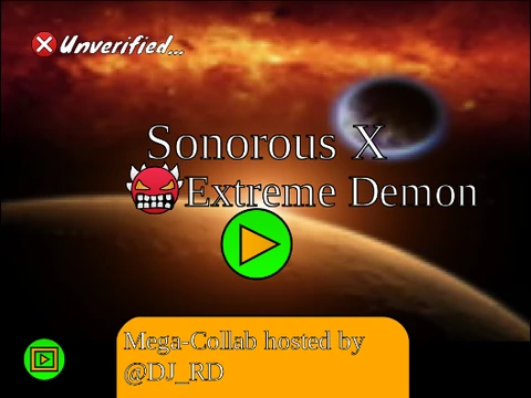 Geometry Dash Sonorous X Part