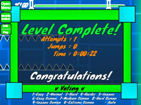 Geometry Dash Spam Test Nerfed