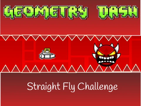 Geometry Dash Straight Fly Challenge