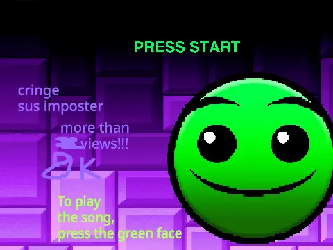 Geometry Dash Subzero Press Start