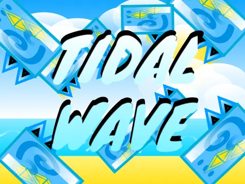 Geometry Dash Tidal Wave Super Wave Level