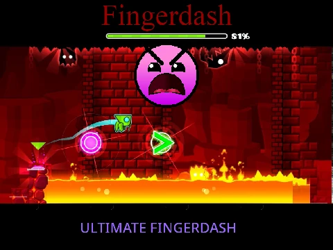 Geometry Dash Ultimate Finger Dash