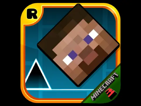 Geometry Dash v Minecraft Edition
