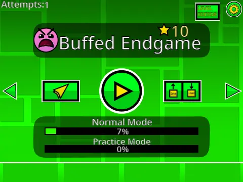 Geometry Dash Wave Buffed