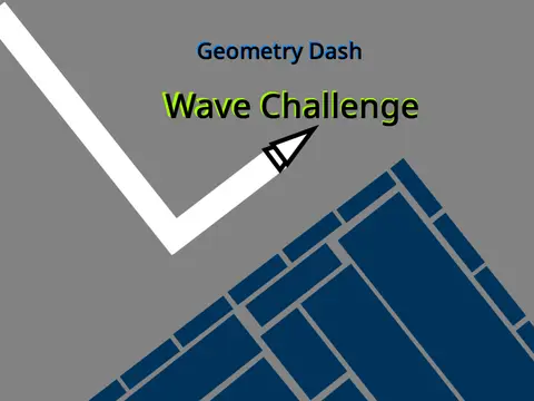 Geometry Dash Wave Challenge