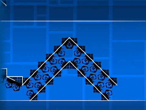 Geometry Dash Wave Challenge