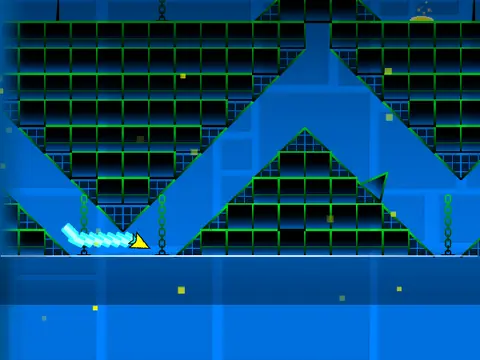 Geometry Dash Wave Challenge