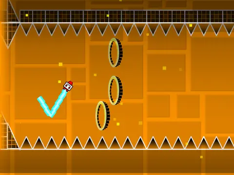 Geometry Dash Wave Challenge Switching Backdrop