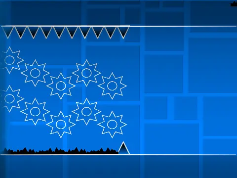 Geometry Dash Wave Challenge