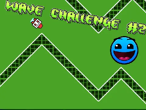 Geometry Dash Wave Challenge v2