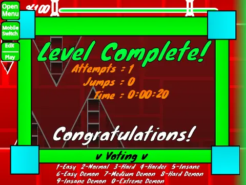 Geometry Dash Wave Challenge XYZ