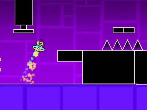 Geometry Dash Wave UFO Ship Mode