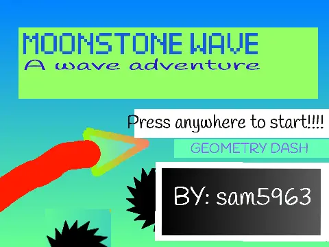 Moonstone Wave Geometry Dash Adventure